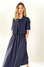 Load image into Gallery viewer, Elliott Lauren Double Up Button Front Crop Jacket
