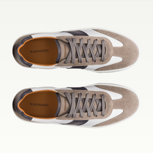 Load image into Gallery viewer, Magnanni Cassian Suede &amp; Leather Low-Top Sneakers
