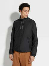 Load image into Gallery viewer, Zegna Solid Microfiber Reversible Blouson Jacket
