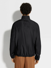 Load image into Gallery viewer, Zegna Solid Microfiber Reversible Blouson Jacket
