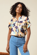 Load image into Gallery viewer, Lysse Olena Drop Shoulder Utility Blouse
