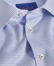 Load image into Gallery viewer, David Donahue Broken Stripe Dress Shirt
