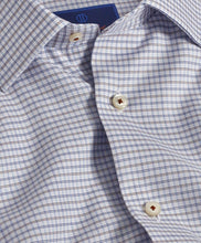 Load image into Gallery viewer, David Donahue Mini Check Dress Shirt
