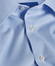 Load image into Gallery viewer, David Donahue Fine Stripe Dress Shirt
