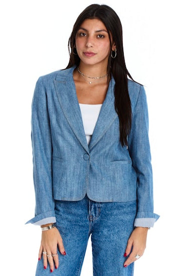 Drew Oaklee Chambray Blazer