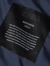 Load image into Gallery viewer, Zegna Motorin 100Cc Solid 3-L Polyester Microfiber Blouson
