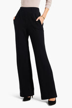 Load image into Gallery viewer, Nic + Zoe 31&quot; Knit Wide Leg Pleated Pant
