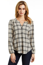 Load image into Gallery viewer, Drew Jalen Plaid Blouse
