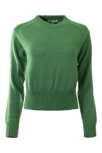 White & Warren Soft Cotton Rib Trim Sweatshirt