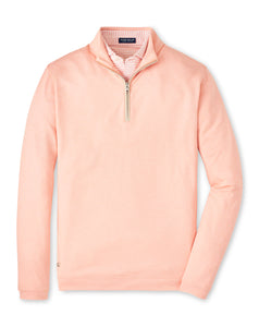 Peter Millar Albatross Cotton-Blend Pique Quarter-Zip