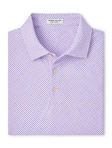 Peter Millar Orbital Geo Performance Mesh Polo