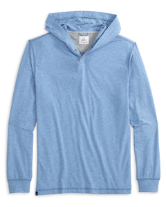 Johnnie O Woodley 2 Button Hooded Pullover