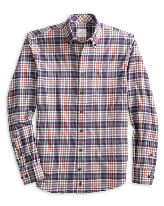 Johnnie O Alex Plaid Sport Shirt