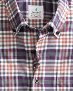 Johnnie O Alex Plaid Sport Shirt