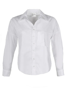 Finley Silky Poplin Crop Andie Shirt