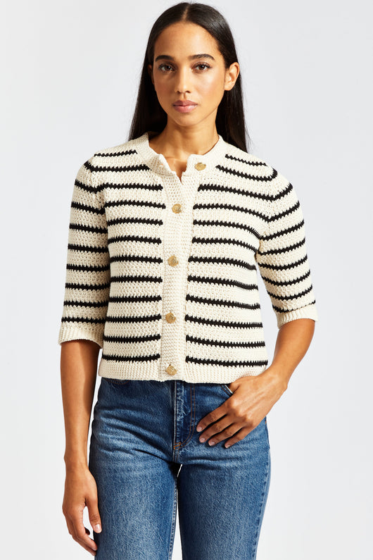 Drew Aniyah Stripe Cardigan