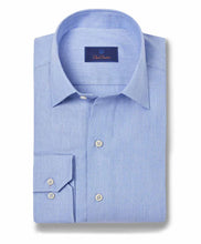 Load image into Gallery viewer, David Donahue Herringbone Sport Shirt
