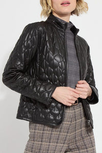 Lysse Brooklyn Quilted Vegan Leather Jacket