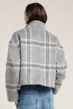 Load image into Gallery viewer, Velvet Brushed Plaid Haven Jacket

