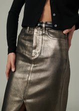 Load image into Gallery viewer, Joe`s Jeans The Eva Foil Maxi Skirt
