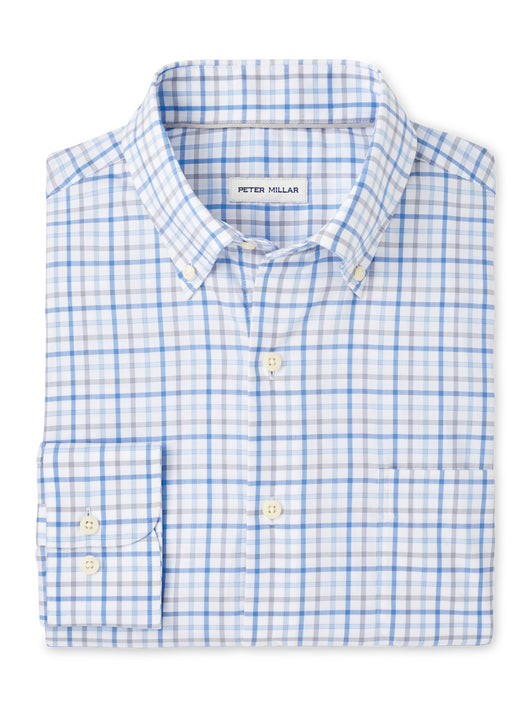 Peter Millar Calgary Crown Lite Cotton-Stretch Sport Shirt