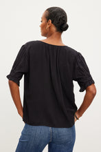 Load image into Gallery viewer, Velvet Rayon Challis Calissa Top
