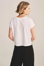 Load image into Gallery viewer, Velvet Linen Knit Casey Tee

