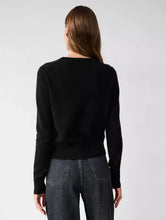 Load image into Gallery viewer, White + Warren Cashmere Shrunken Classic Crew
