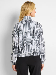 Nic + Zoe City Blocks Tech Stretch Popover