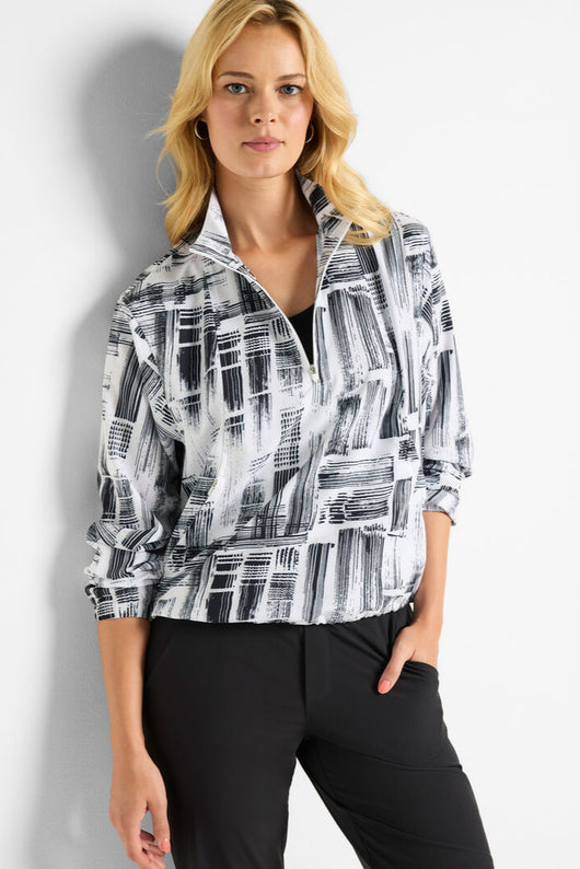 Nic + Zoe City Blocks Tech Stretch Popover