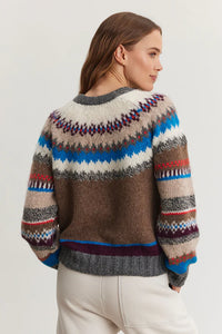 Velvet Colorful Fair Isle Kella Sweater