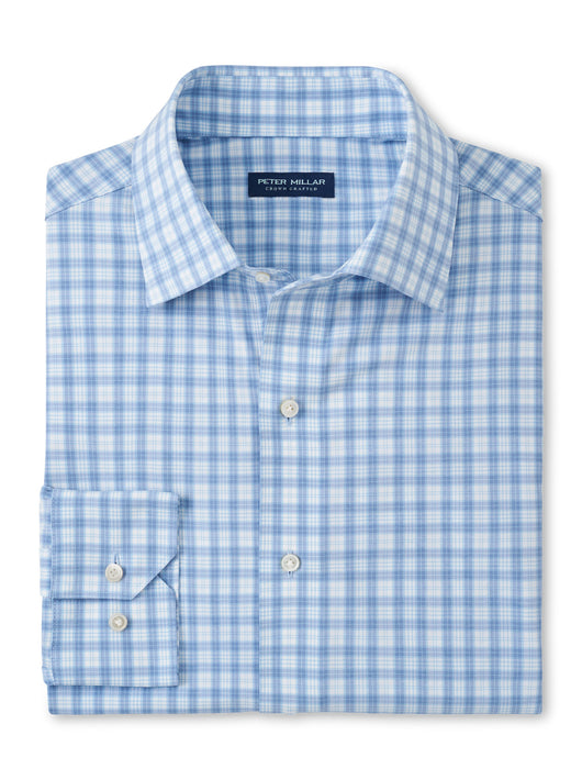 Peter Millar Coltrane Performance Poplin Sport Shirt