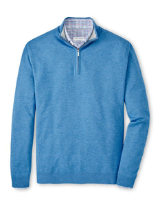 Peter Millar Coolspun Cotton Quarter-Zip Sweater