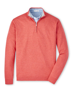 Peter Millar Coolspun Cotton Quarter-Zip Sweater