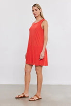 Load image into Gallery viewer, Velvet Mina Cotton Slub Mix Dress
