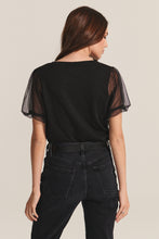 Load image into Gallery viewer, Velvet Cotton Slub Novelty Justine Top

