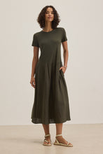 Load image into Gallery viewer, Velvet Cotton Slub Itza Dress
