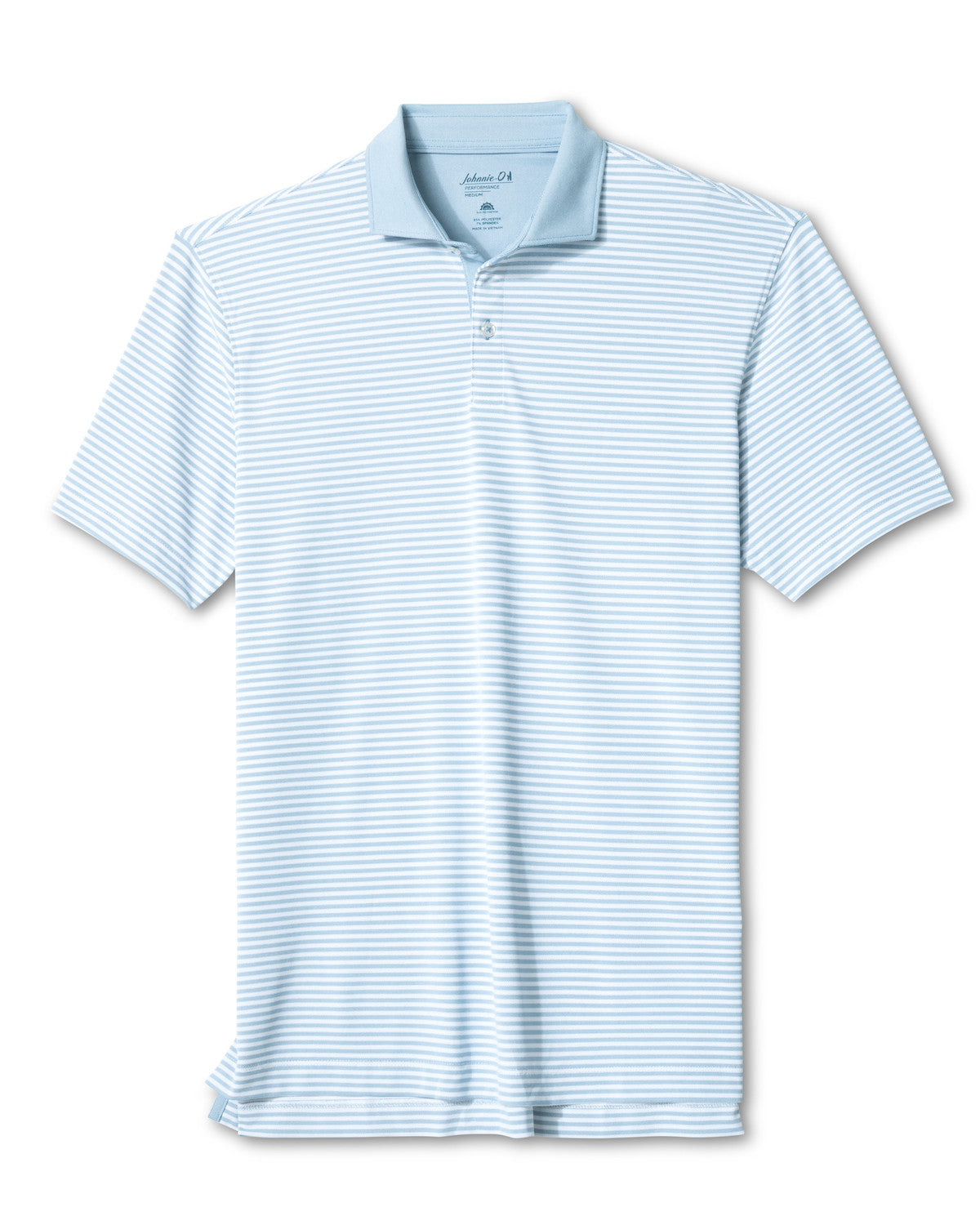 Johnnie-O Crus Solid Collar Mesh Performance Polo