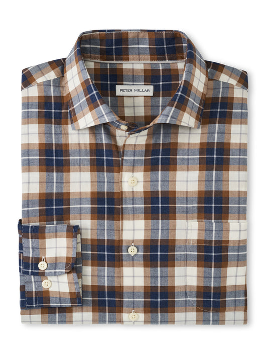 Peter Millar Langley Summer Soft Cotton Sport Shirt