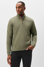 Load image into Gallery viewer, Johnnie-O Rockwells Diamond Quilted Henley Pullover
