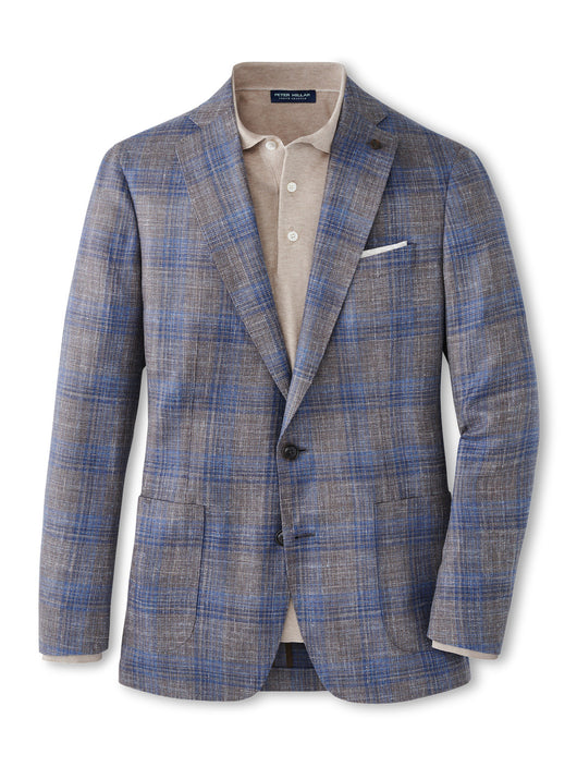 Peter Millar Dawson Plaid Soft Jacket