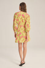 Load image into Gallery viewer, Velvet Blossom Printed Lurex Draya Dress
