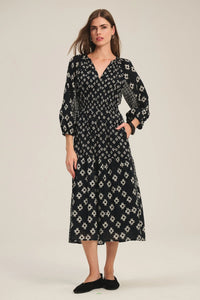 Velvet Aspen Print Elen Dress