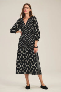 Velvet Aspen Print Elen Dress