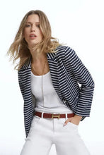 Load image into Gallery viewer, Elliott Lauren Sails Pitch Knit Striped Blazer
