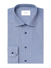 Load image into Gallery viewer, Eton Tonal Button Check Twill Shirt
