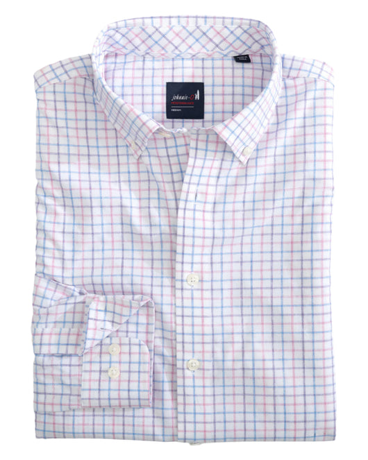 Johnnie O Paddock Queens Oxford Sport Shirt