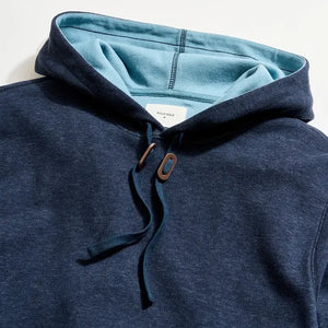 Billy Reid Rib Hoodie Pullover