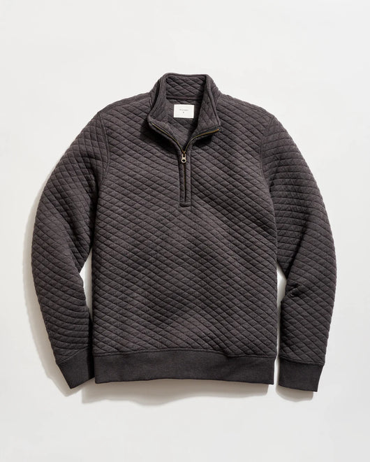 Billy Reid Diamond Quilt Half Zip