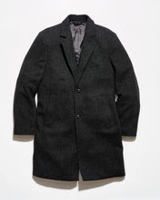Load image into Gallery viewer, Billy Reid Herringbone Otto Overcoat
